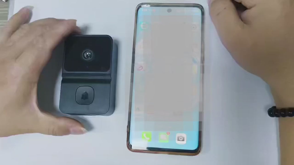 1 ud. (batería incorporada) Timbre inteligente WIFI