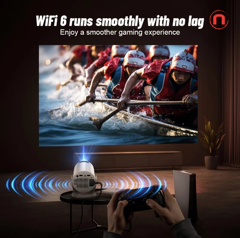 4K Ultra HD Wireless Projector 🎬✨📽️