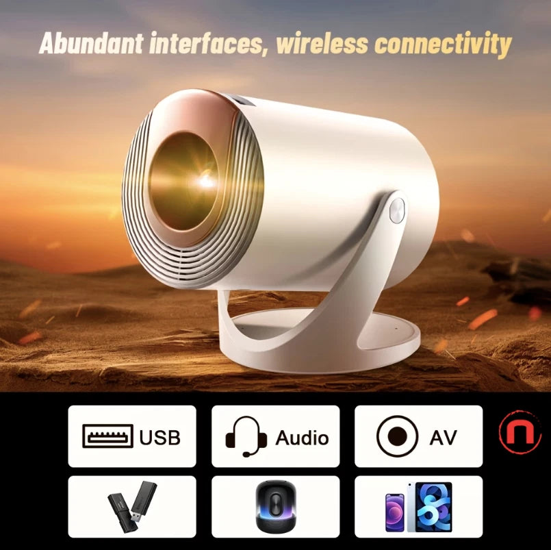 4K Ultra HD Wireless Projector 🎬✨📽️