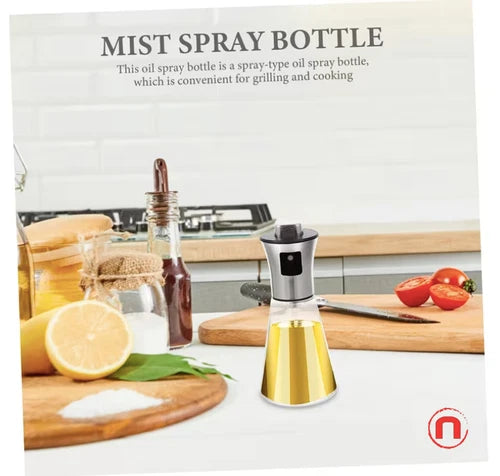 🍳 Stainless Steel Oil Sprayer Bottle for Cooking Olive Oil Spray Mister Kitchen